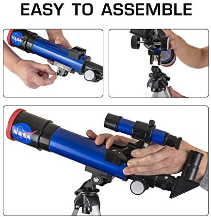 NASA Lunar Telescope for Kids 90x Magnification