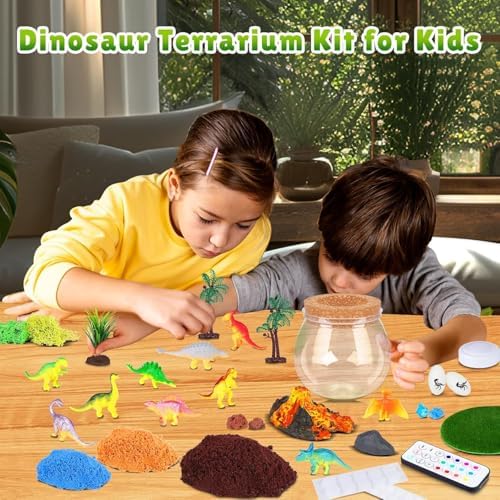RONSTONE Dinosaur Terrarium Kit for Kids