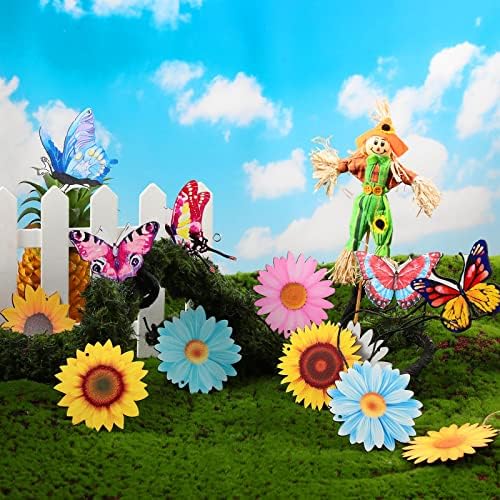 40 Pcs Wood Hanging Spring Decorations for Party