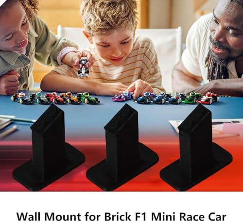 LEGO F1 Collectible Race Car Display Stand 3PCS Black