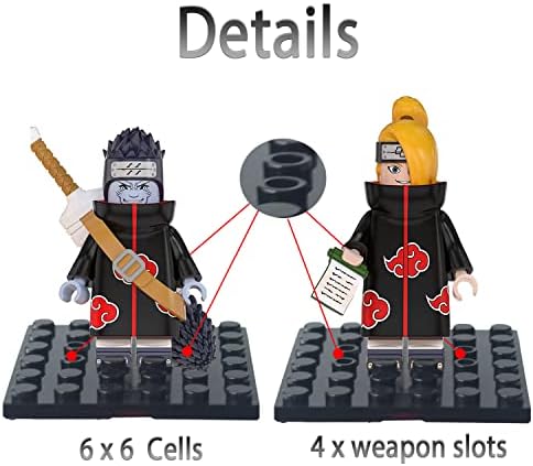 LEGO Minifigures Acrylic Display Case 12PCS Stackable Storage Box