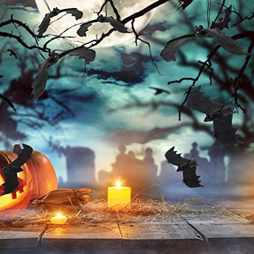 Tatuo 24 Piece Halloween Hanging Bats Set