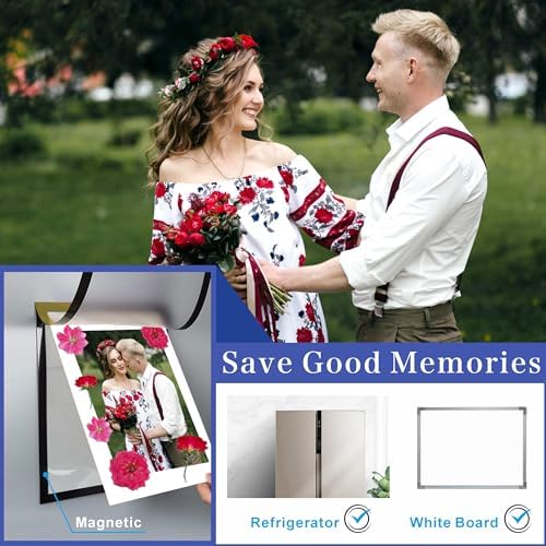 Mivanka Magnetic Photo Frames with Vacuum Sealer Bag 5PCS