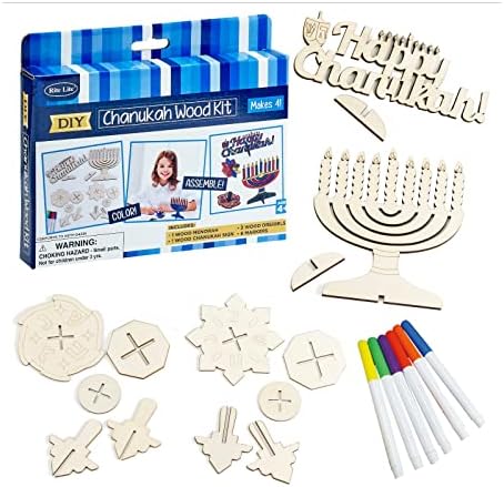 Chanukah Wood Craft Kit Design Your Own