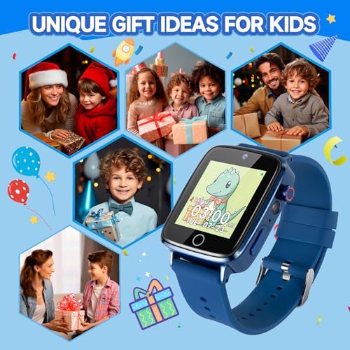 ZUODUN Kids Smart Watch with 26 Games and Camera