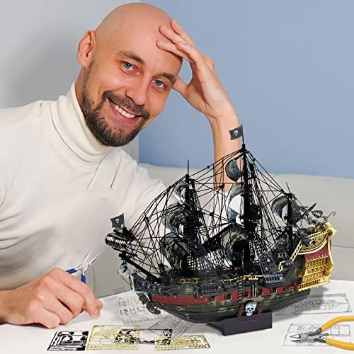 Piececool 3D Metal Puzzle Pirate Ship Kit
