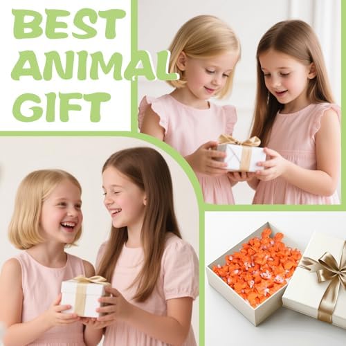 54Pcs Mini Resin Fox Figurines Set Decor Accents