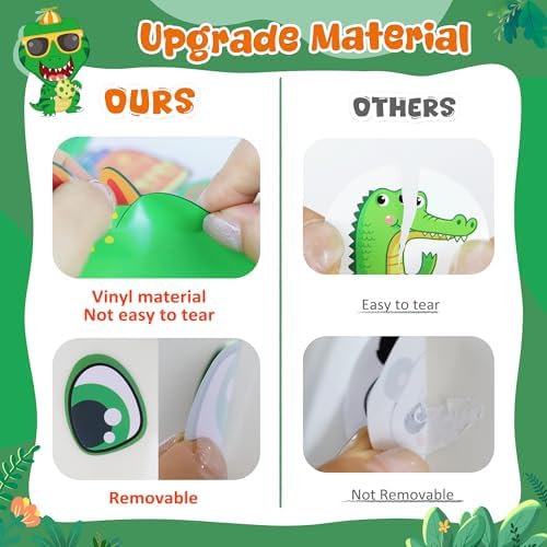 Kids Animal Face Stickers - 48 Sheets Classroom Party Supplies
