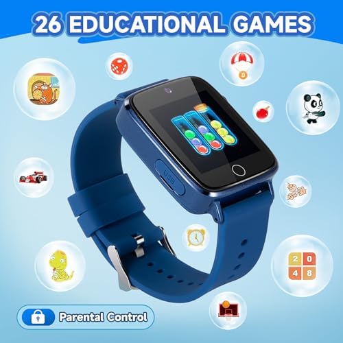 ZUODUN Kids Smart Watch with 26 Games and Camera