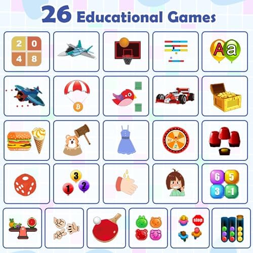 Smart Watch for Kids with 26 Puzzle Games and HD Camera