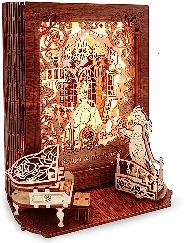 Beauty and The Beast 3D Puzzle Nightlight LED