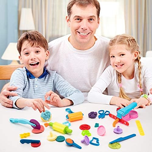 Vaike Kauss 46Pcs Dough Tools Kids Play Set
