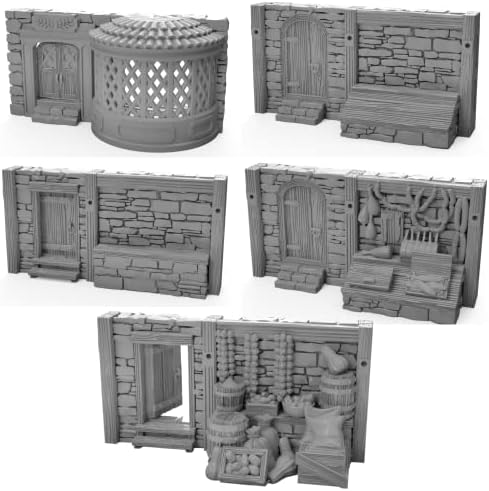 3DEGOS Town Shop Front DD Terrain Set