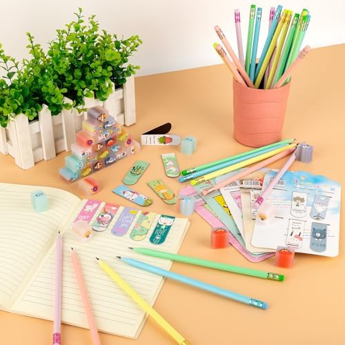 90-Piece Cute Stationery Set for Kids