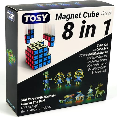 TOSY Magnet Cube 4x4 8 in 1 Toy