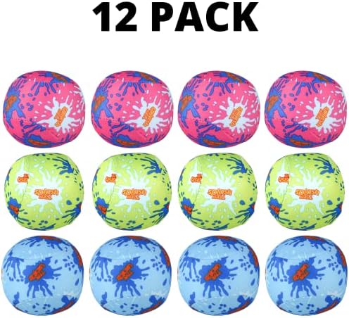 4Es Novelty 12 Pack 3 Inch Water Splash Balls