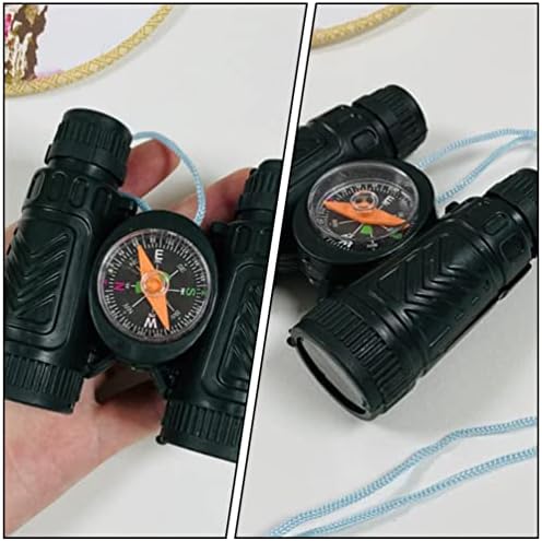10PCS Monocular Telescope with Compass for Kids