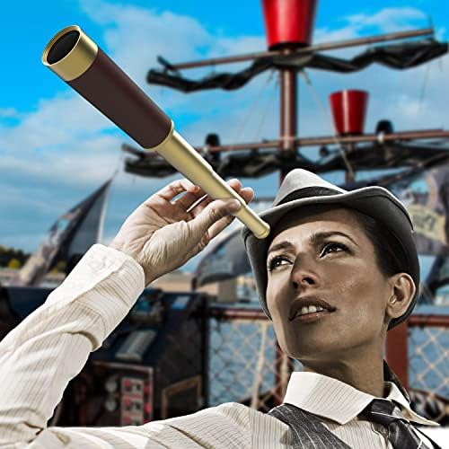 Pirate Monocular Telescope with Treasure Map Compass