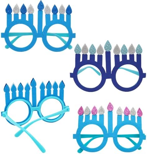 Happy Hanukkah Glasses for Kids Party Favor
