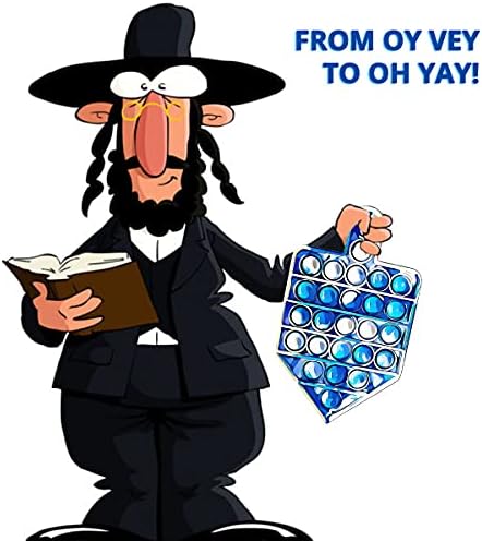 Hanukkah Dreidel Pop Fidget Toy for Kids and Adults