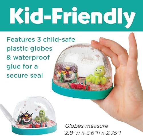 Creativity For Kids Under The Sea Snow Globe Craft Kit