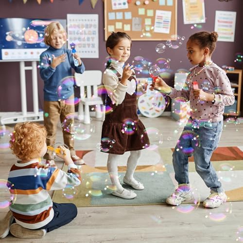 Robot Bubble Wand Party Favor Set 24 Pieces