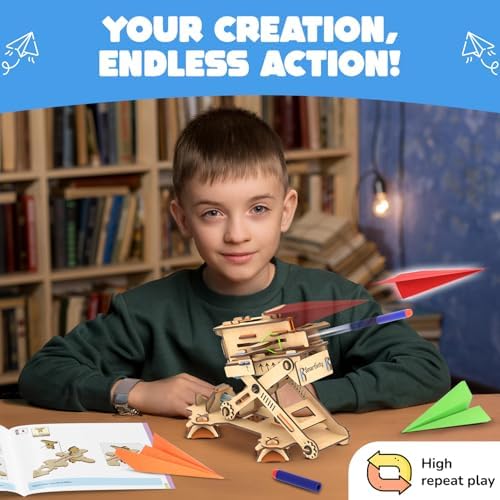 Smartivity Hydraulic Airplanes Darts Launcher STEM Toy for Kids 6-14 Years