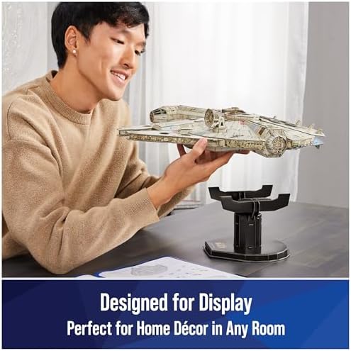 4D Build Star Wars Millennium Falcon 3D Model Kit