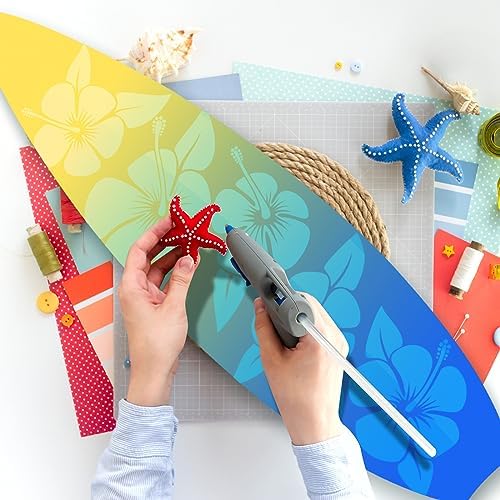 Libima 36 Pcs DIY Paper Surfboards for Kids Summer Crafts