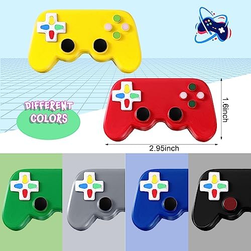 Wettarn 12 Pcs Video Game Shaped Stress Toys