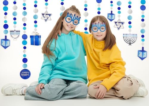 Happy Hanukkah Glasses for Kids Party Favor