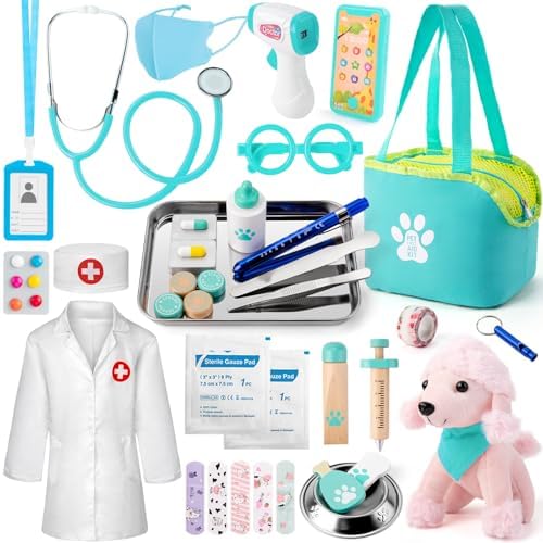 Sundaymot Doctor Kit for Kids 37PC Pretend Play Set
