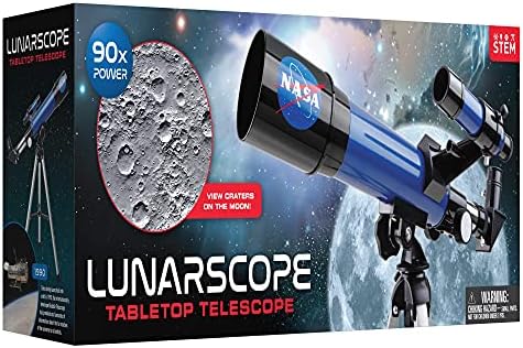 NASA Lunar Telescope for Kids 90x Magnification