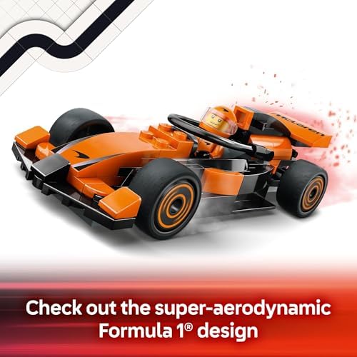 LEGO City F1 Driver with McLaren Race Car - Ages 6