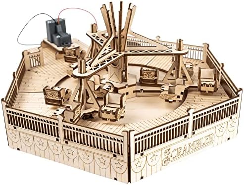 CoasterDynamix 3D Scrambler Wooden Model Kit