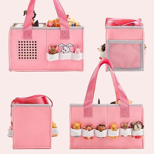 Pink Felt Carrying Case for Toniebox Starter Set