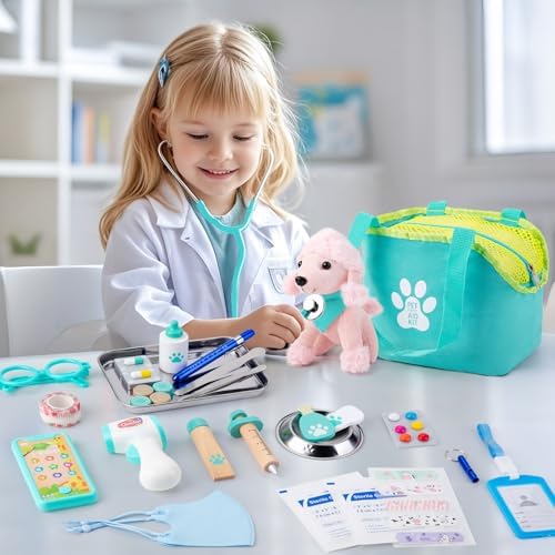 Sundaymot Doctor Kit for Kids 37PC Pretend Play Set