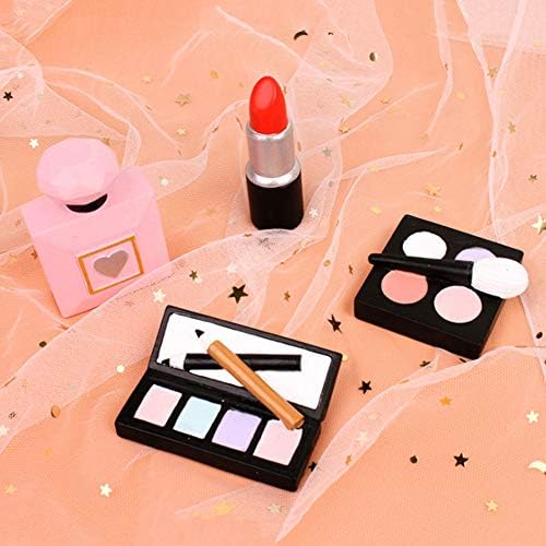 MEMOVAN Makeup Cake Topper 4 Pack Non-Edible