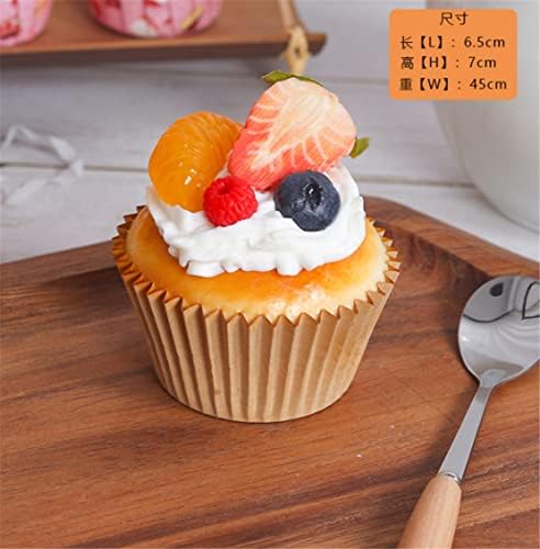 6PCS Artificial Cupcake Display Props for Decoration