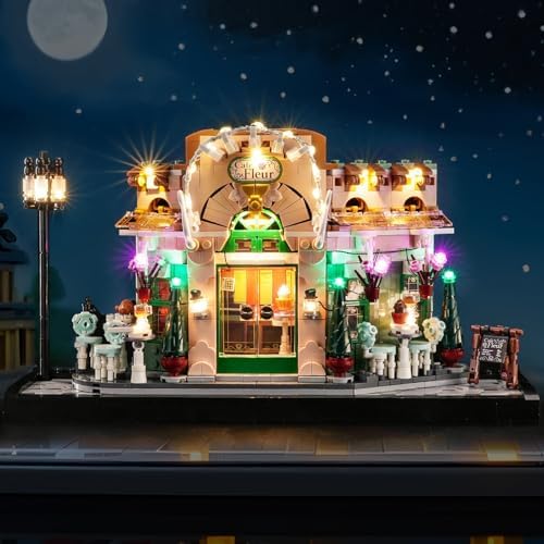 Brickshining LED Lighting for Lego 10362 French Cafe