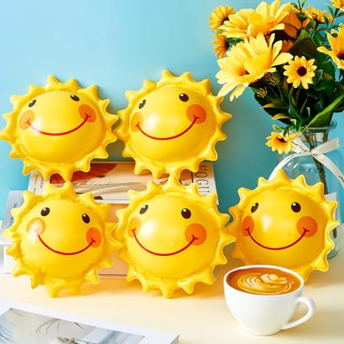 Jexine 24 Pcs Inflatable Beach Balls for Kids