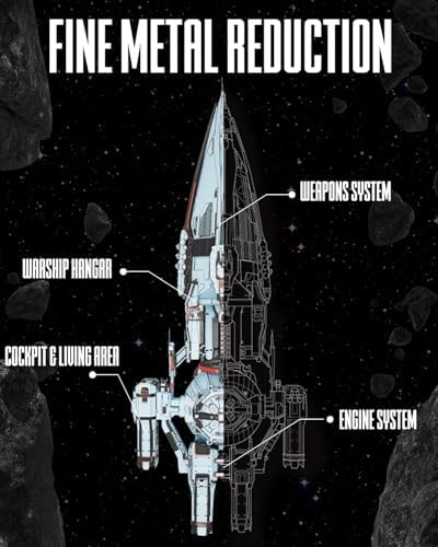 Piececool 3D Metal Puzzle Spaceship Kit for Adults