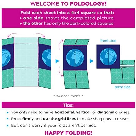 FOLDOLOGY Origami Puzzle Game for Ages 10