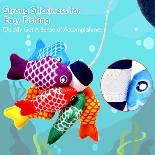 Montessori Fishing Toy Set for 1-3 Year Olds