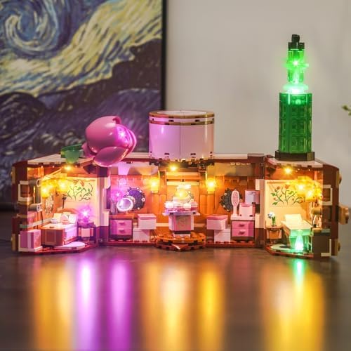 LED Lighting for Lego Glinda Elphabas Dormitory 75683