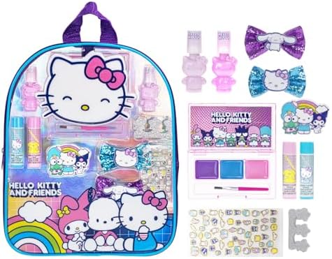 Hello Kitty Makeup Set with 12 Pieces for Ages 3