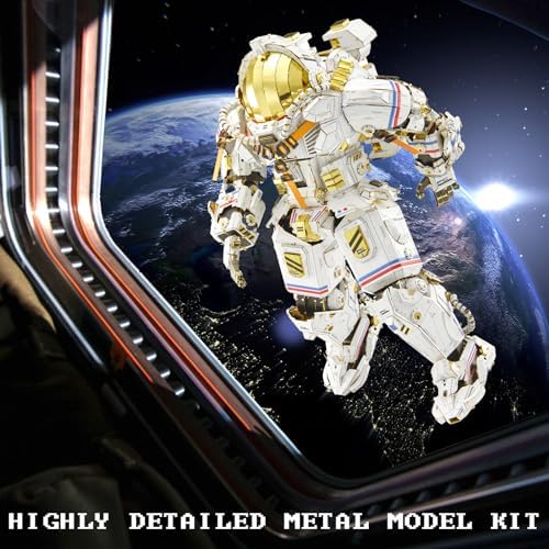 Piececool 3D Metal Puzzle for Adults - Astronaut Spacesuit Model Kit