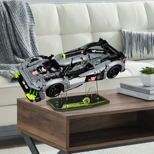 NAOCARD Acrylic Display Stand for Lego 42156 Hypercar Kit