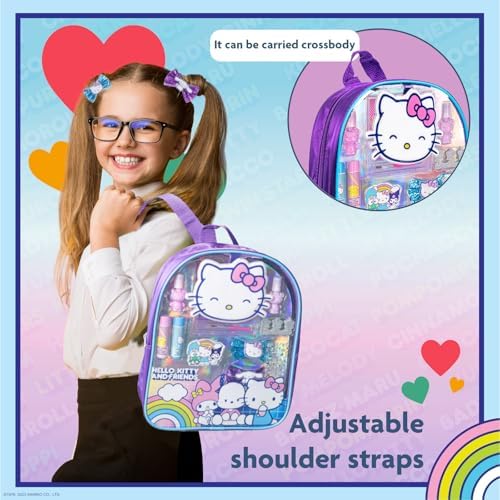 Hello Kitty Makeup Set with 12 Pieces for Ages 3