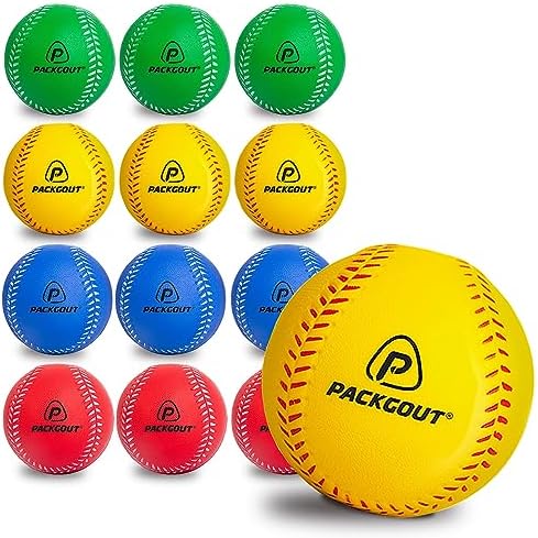 Soft Foam Baseballs for Kids Teens - Practice Replacement